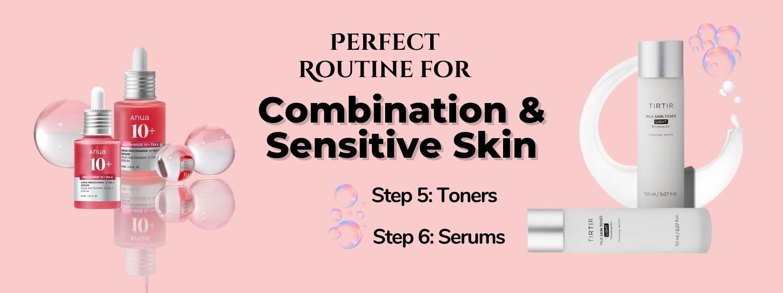 Die Rolle von Tonern und Seren in der K-Beauty – und wie du jeden Schritt effektiv anwendest
