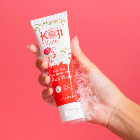 KOJI WHITE Gel Nettoyant Visage Éclaircissant à l&
