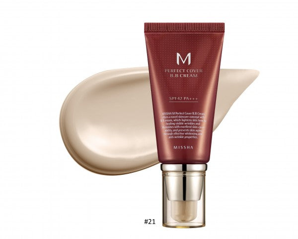 MISSHA - M Perfect Cover BB Cream SPF42 PA+++ 50ml - 4 Colors 
