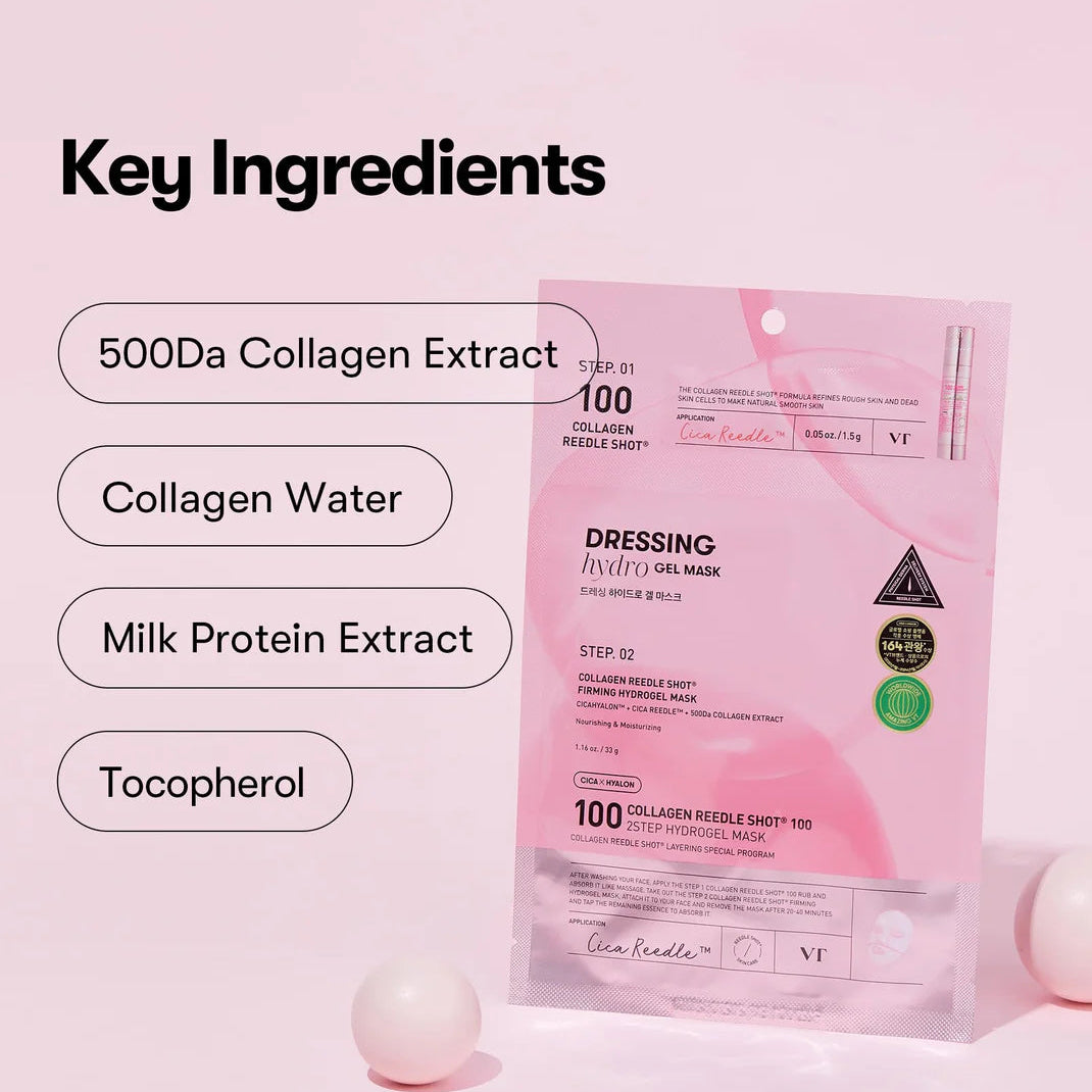 Collagen Reedle Shot 100 2-Step Hydrogel Mask