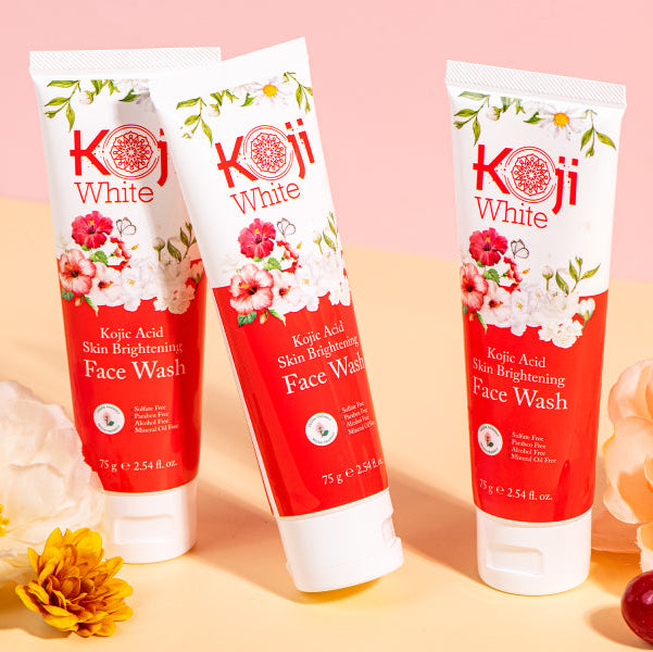 KOJI WHITE Gel Nettoyant Visage Éclaircissant à l&