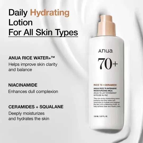 Rice 70 Intensive Moisturizing Milk