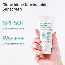 Glutathione Niacinamide Sunscreen