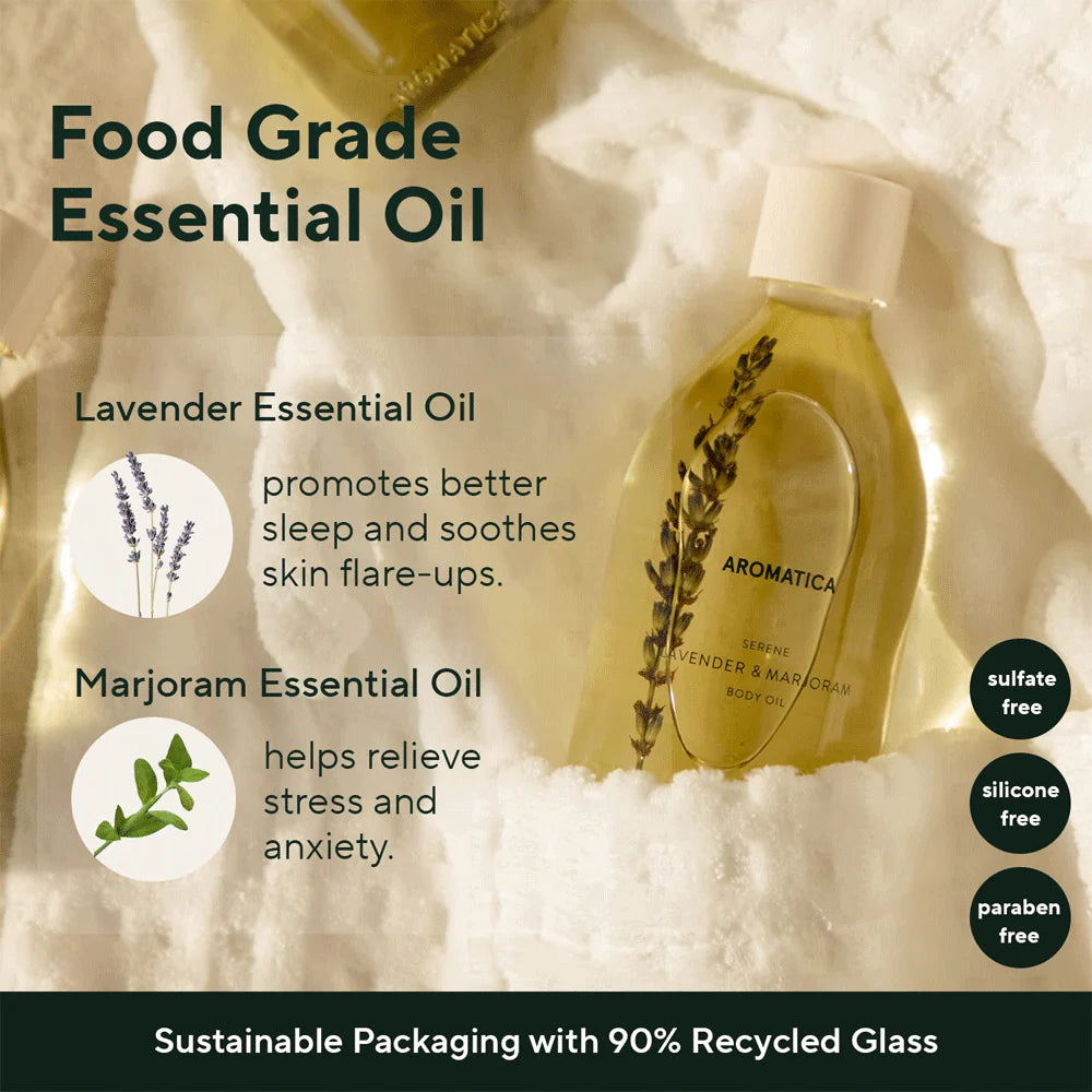 Serene Body Oil Lavender & Marjoram
