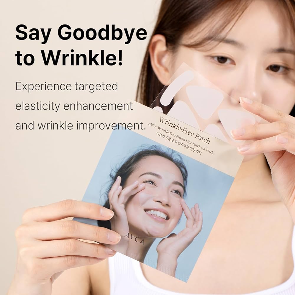 Wrinkle-Free Frown Line Forehead Patch