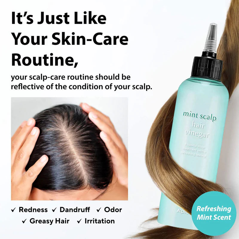Mint Scalp Hair Vinegar