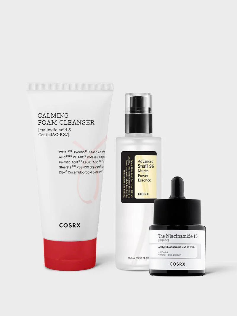 Ensemble de soins contre l&