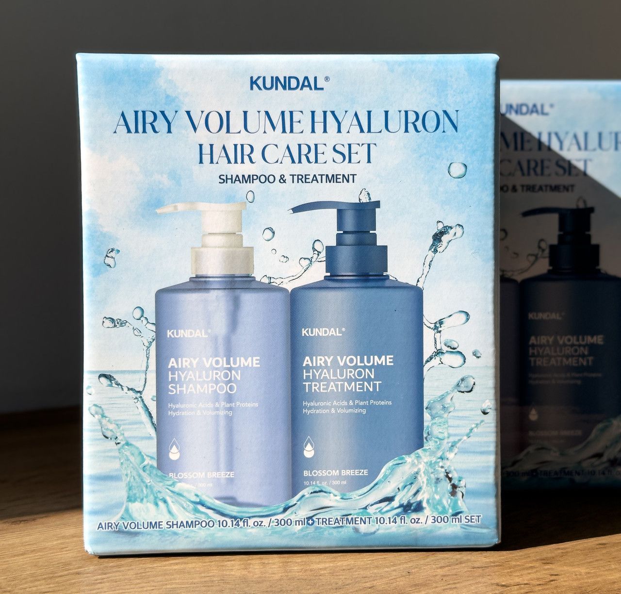 Airy Volume Hyaluron Edition Blossom Breeze (Shampoo 300ml + Treatment 300ml)