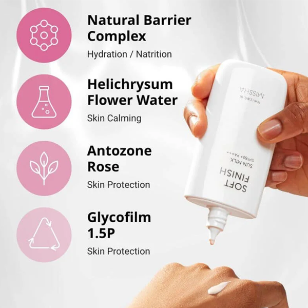 All-Around Safe Block Soft Finish Sun Milk SPF50+ PA+++