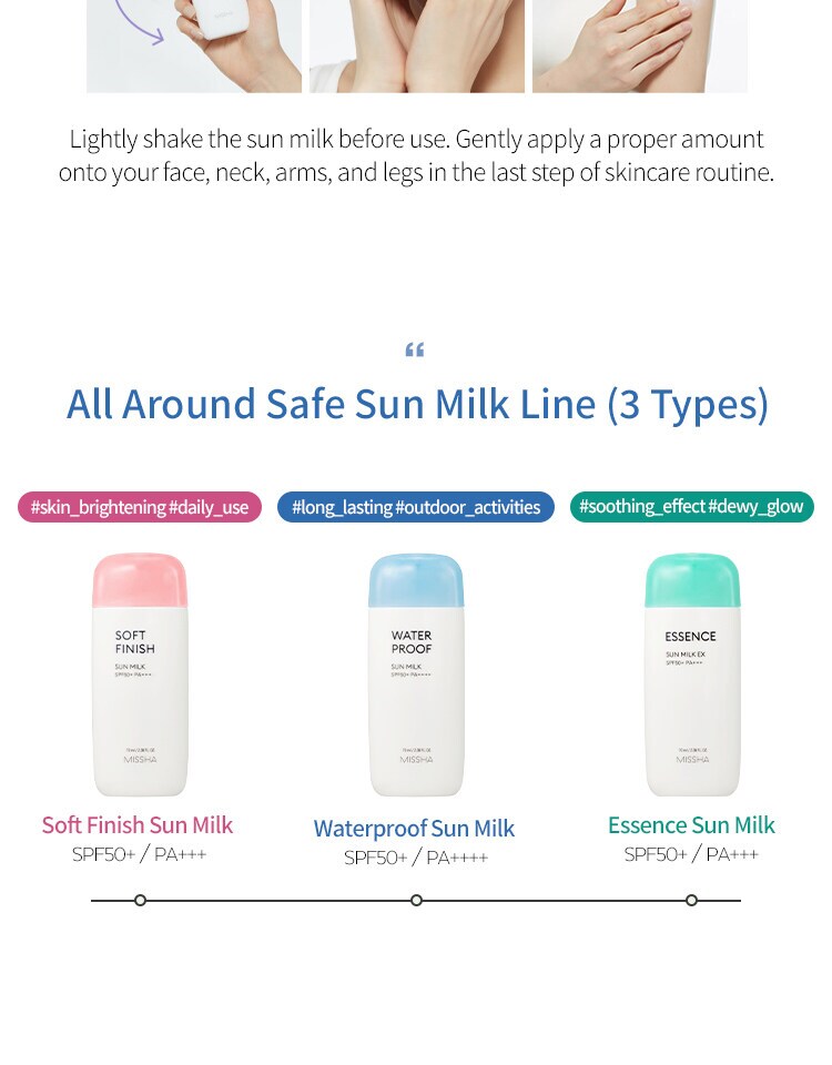 All-around Safe Block Waterproof Sun Milk SPF50+ PA++++