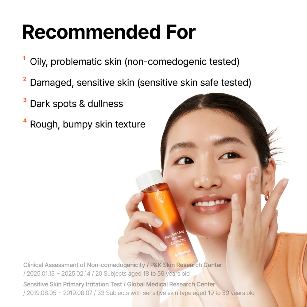 Lotion tonique exfoliante douce à l&