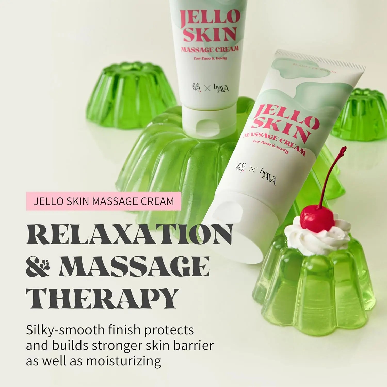 Jelloskin Massage Cream for Face & Body