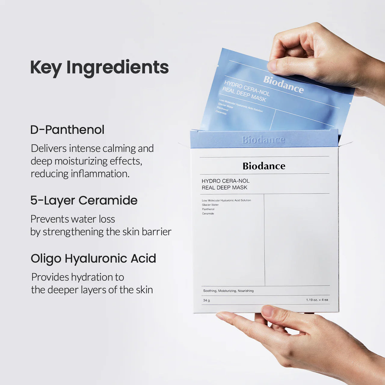Biodance Hydro Cera-nol Véritable Masque Profond
