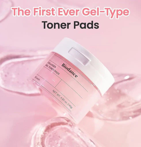Organic Collagen Gel Toner Pads