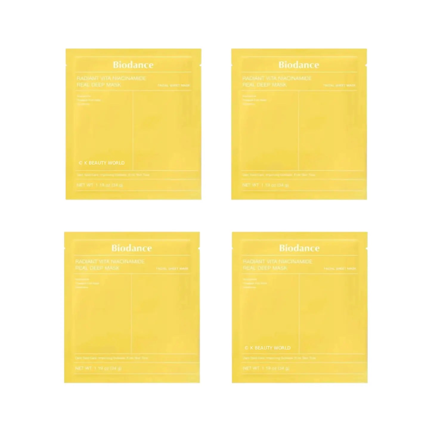 Radiant Vita Niacinamide Real Deep Mask