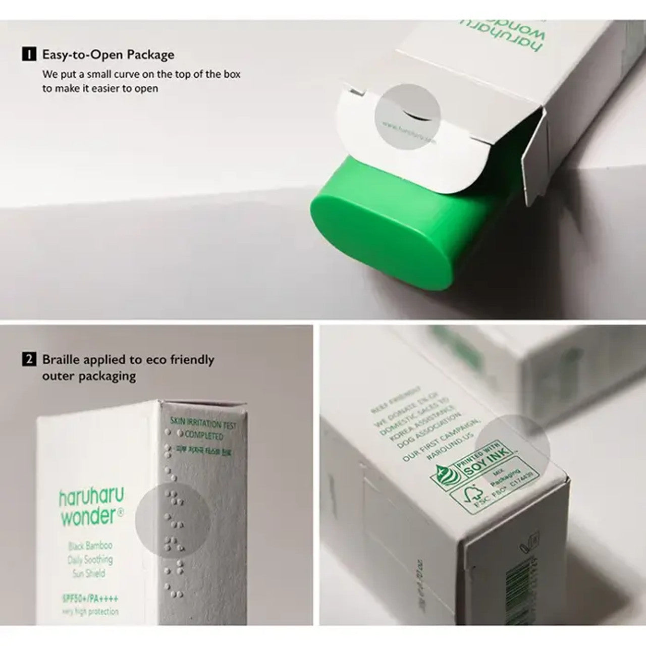 Black Bamboo Daily Soothing Sun Shield