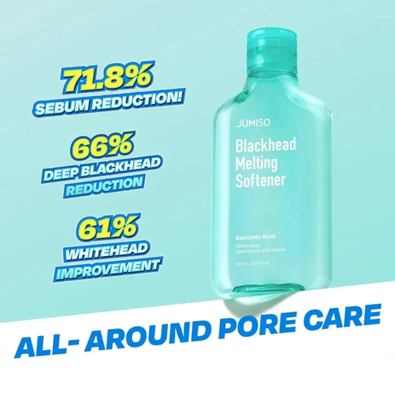 Blackhead Melting Softener & Cotton Pad Set