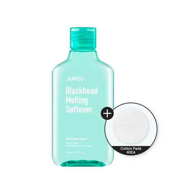 Blackhead Melting Softener & Cotton Pad Set