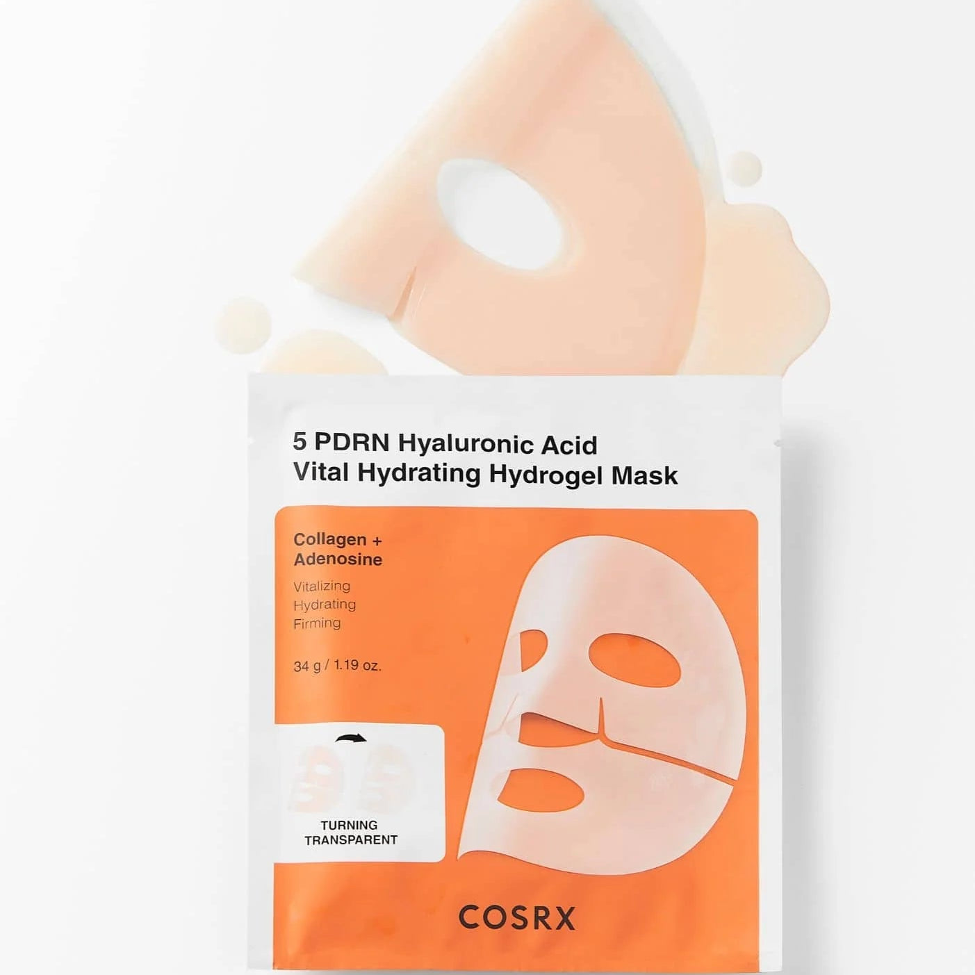 Masque hydrogel hydratant vital à l&