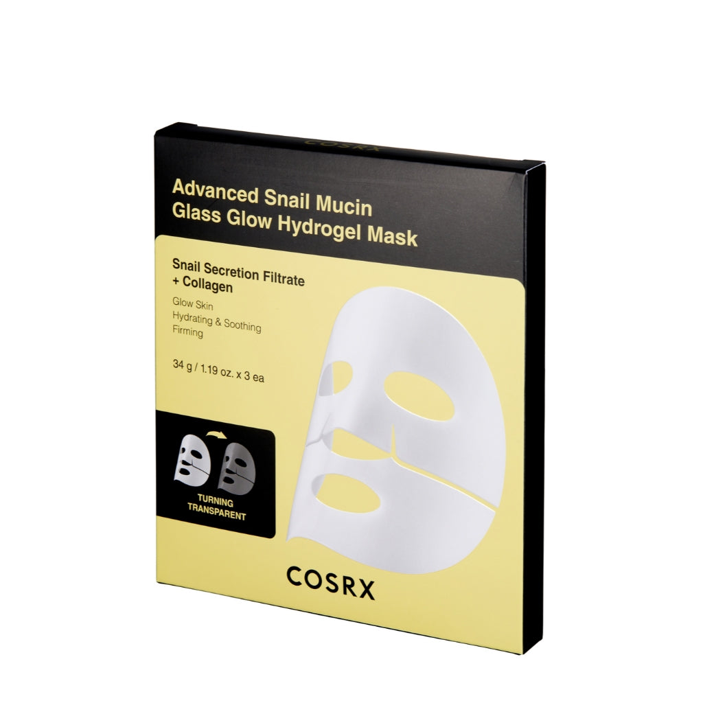 Advanced Snail Mucin Glass Glow Hydrogel Mask