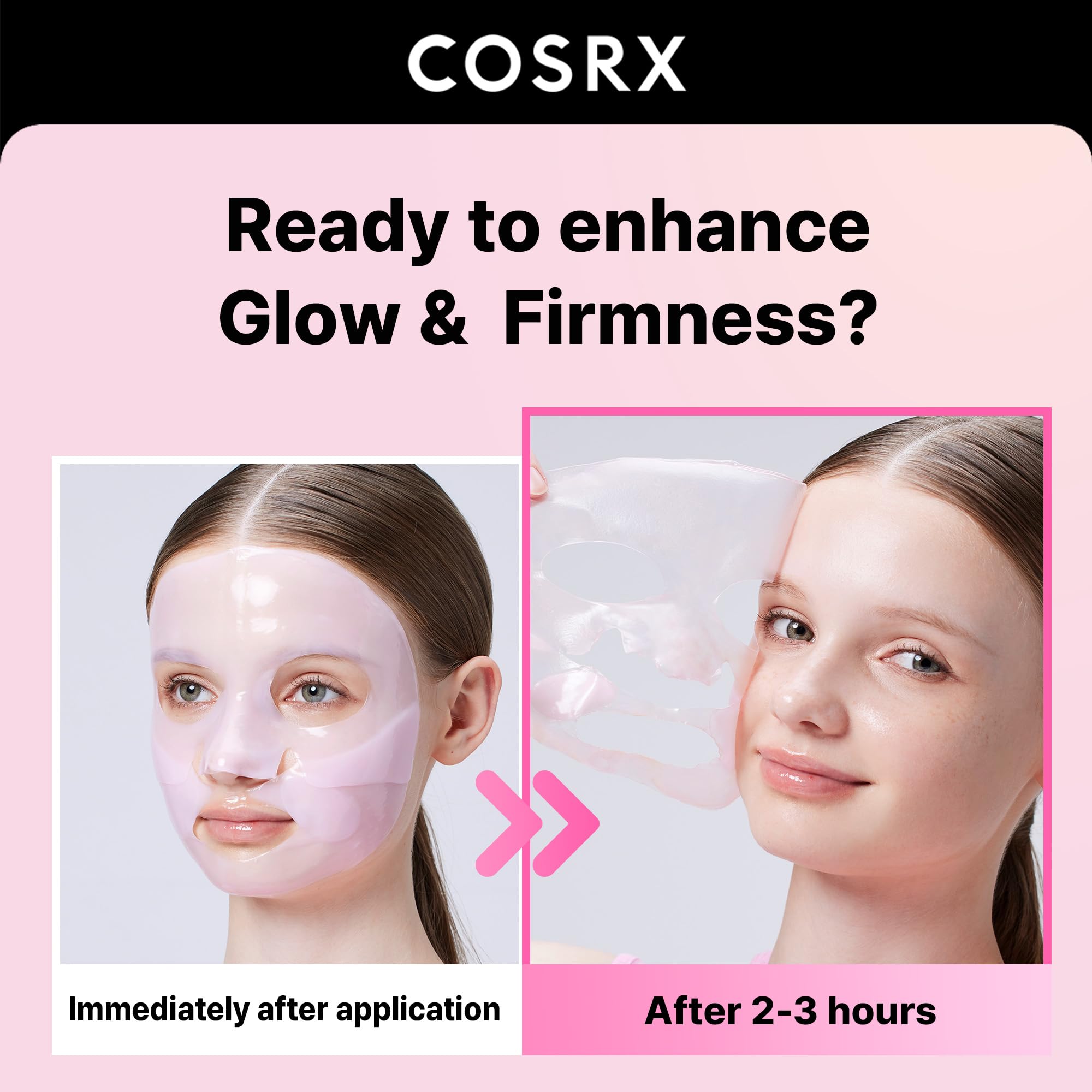 The Peptide Collagen Lifting Glow Hydrogel Mask