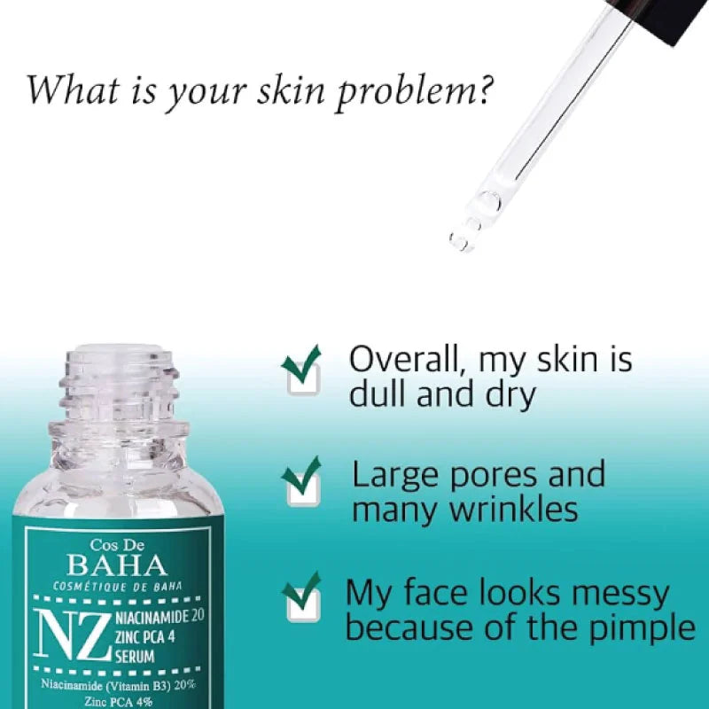 NZ Niacinamide 20 Zinc PCA 4 Serum