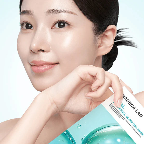 Madeca Lab Glow Gel Mask Set Hyal Waterfull