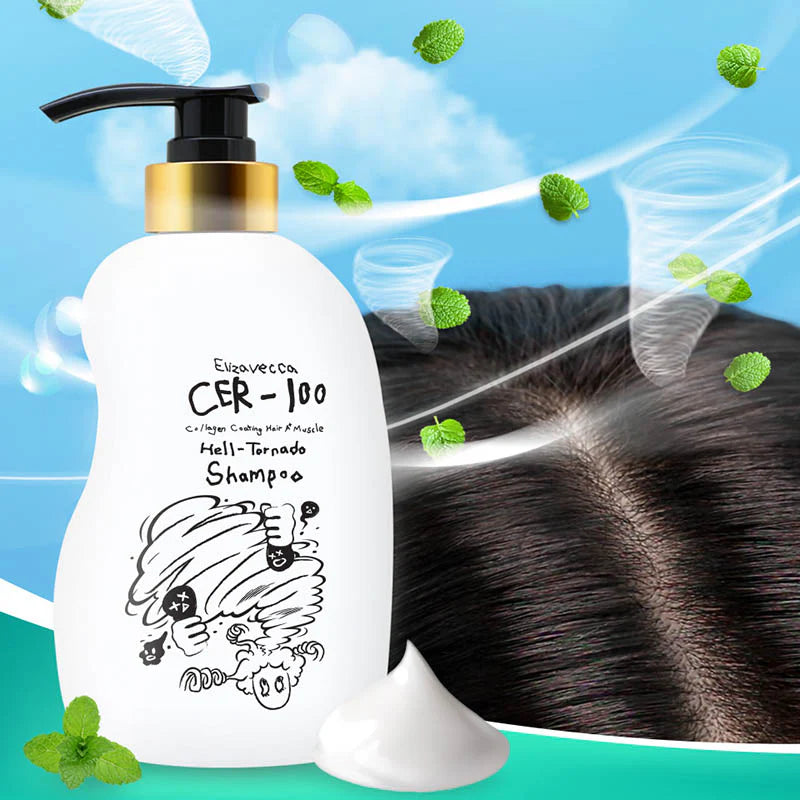 Cer-100 Collagen Coating Hair A+ Muscle Helltornado Shampoo