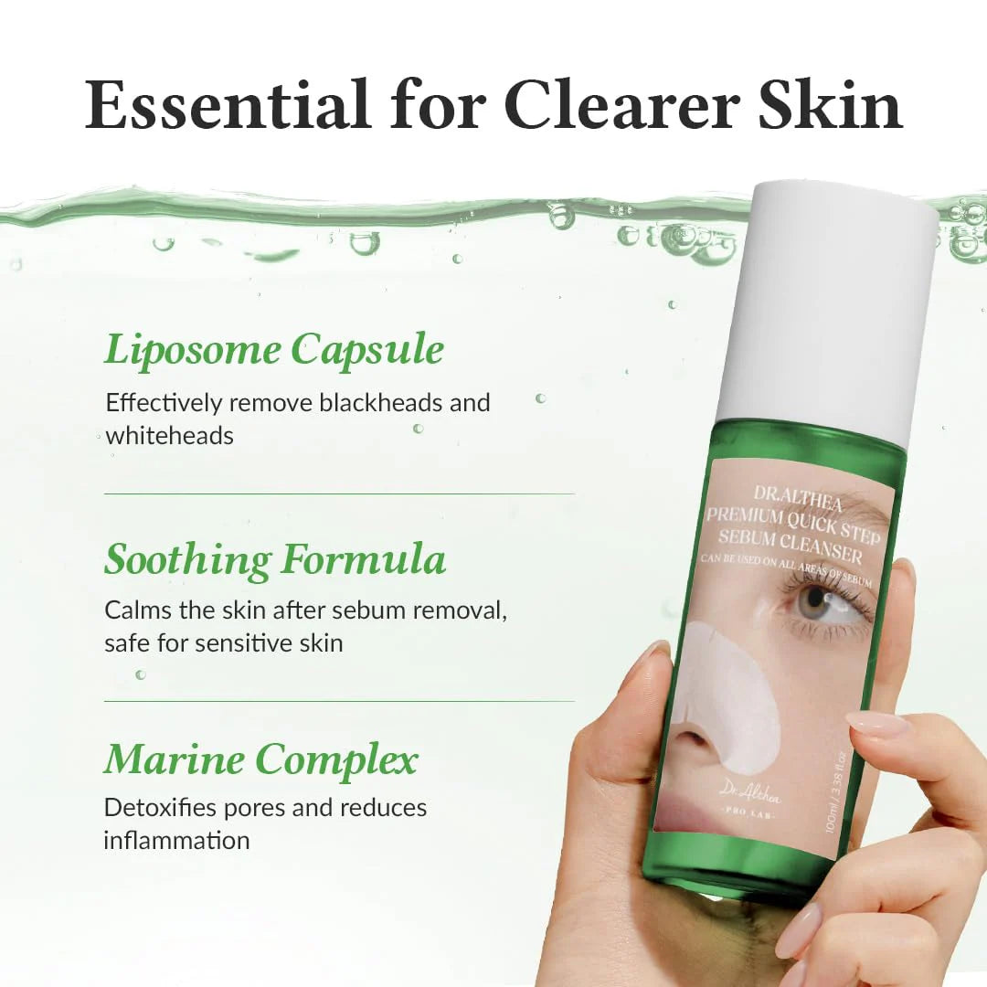 Premium Quick Step Sebum Cleanser
