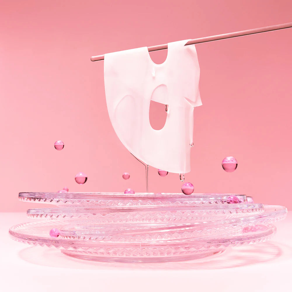 Masque hydrogel raffermissant pour les pores au collagène