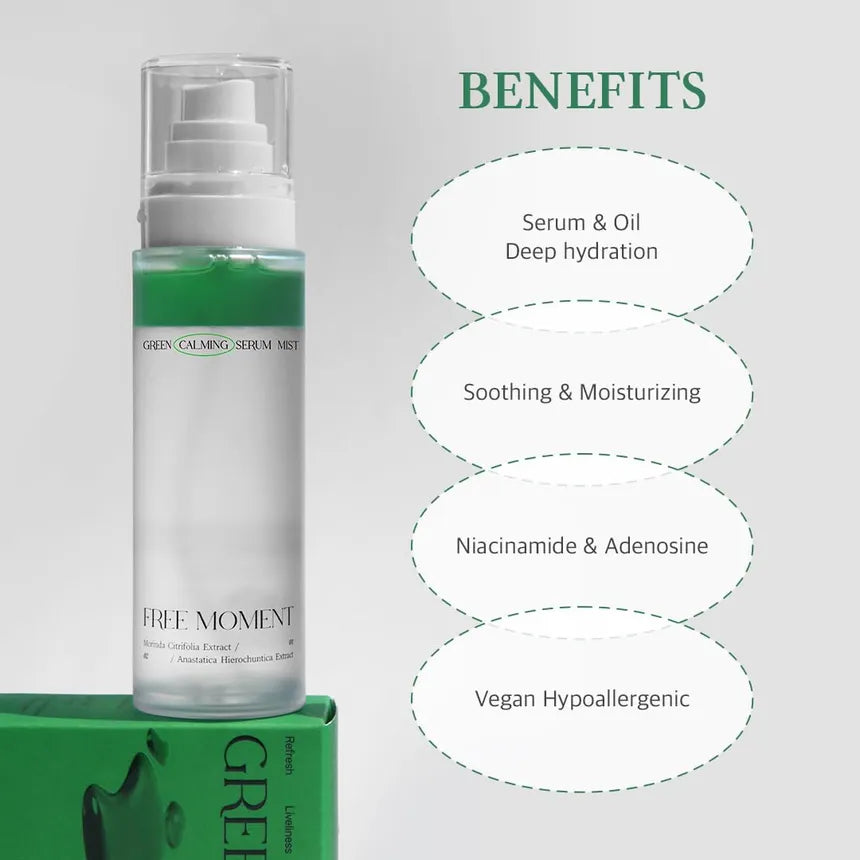 Green Calming Serum Mist