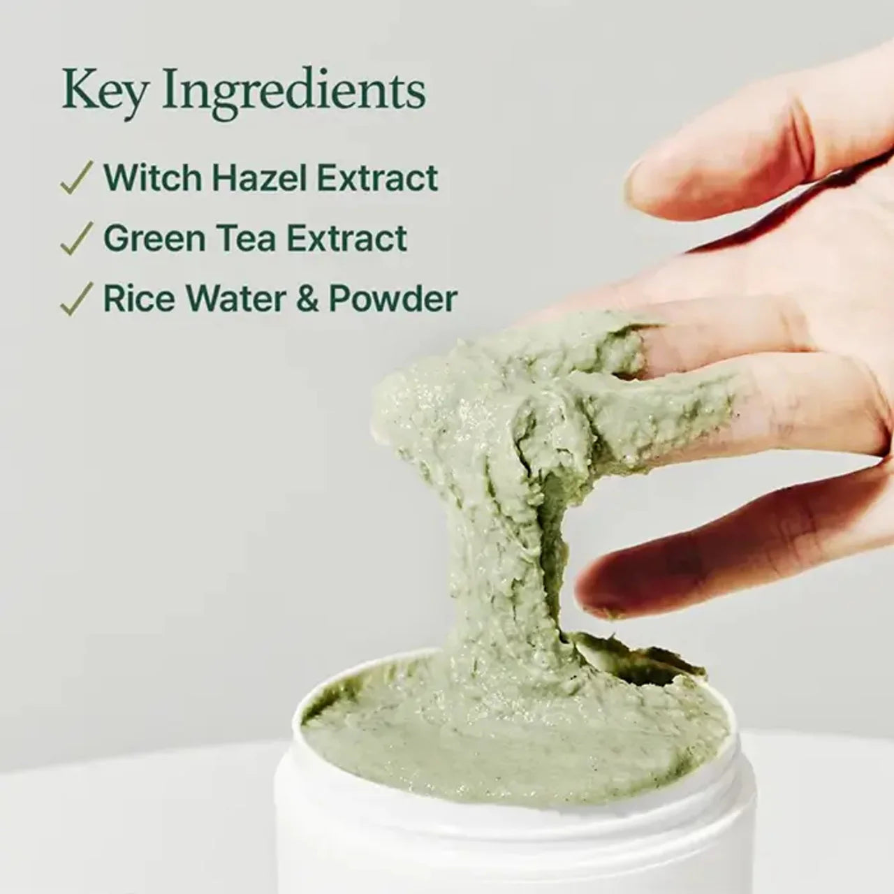 Fresh Green Rice Mochi Cleanser