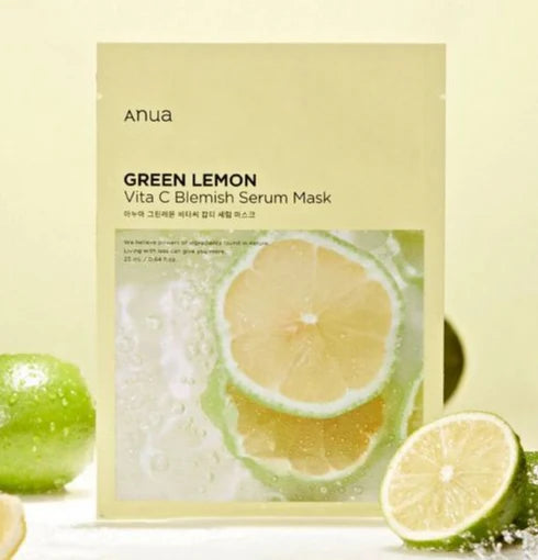 Green Lemon Vita C Blemish Serum Mask