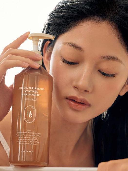 Salmon Pullkeratin Centella Hair Shampoo