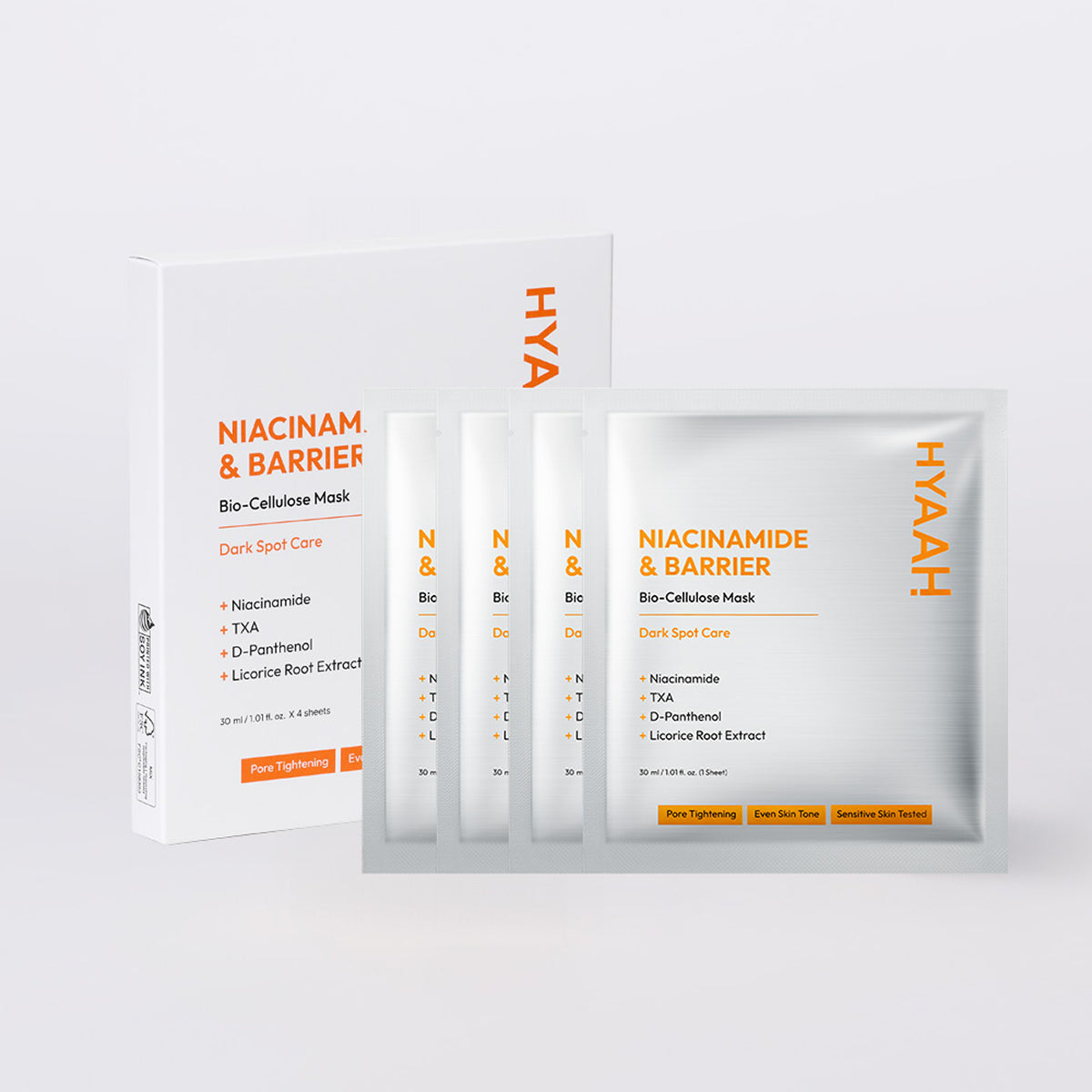 Niacinamide & Barrier Biocellulose Mask Set