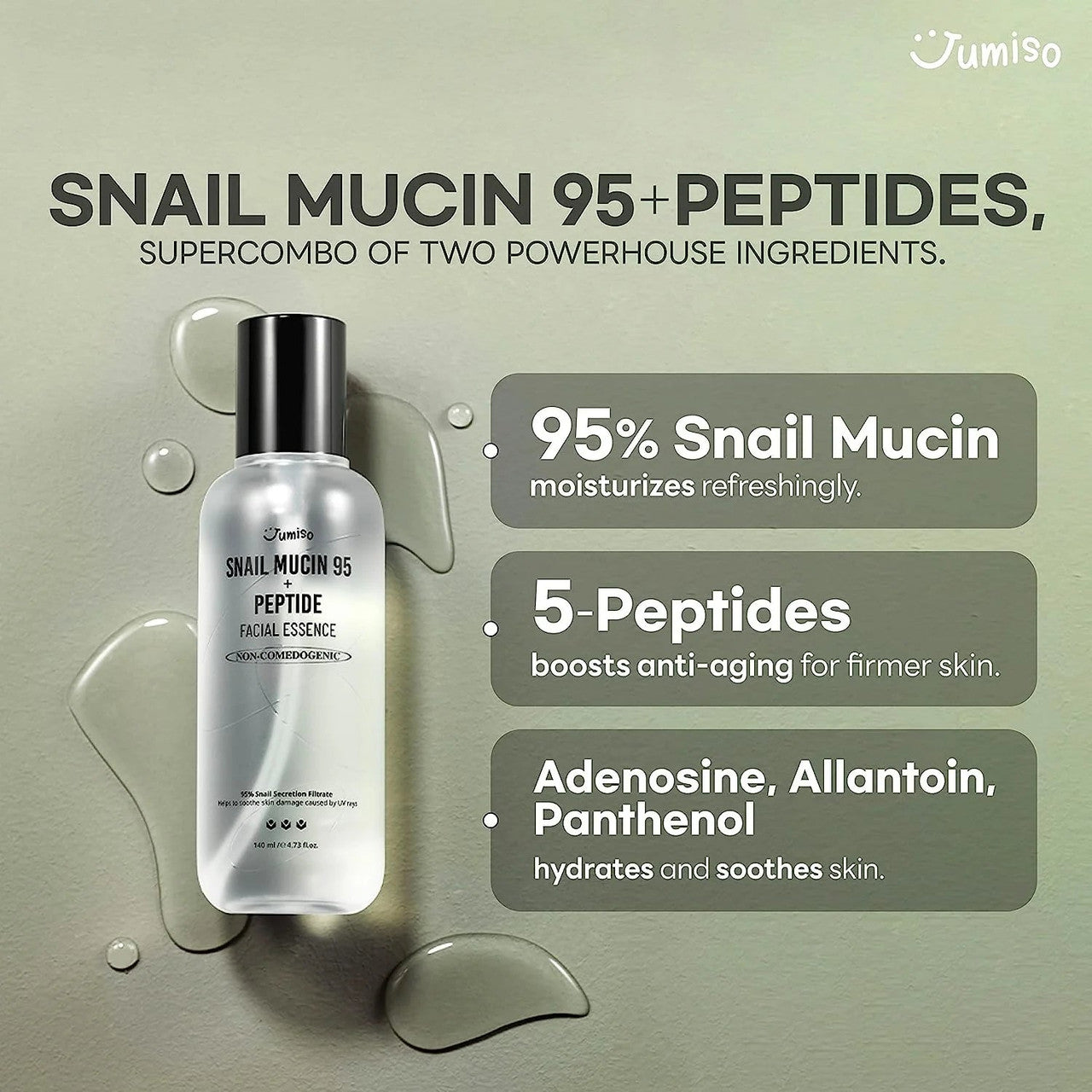 Snail Mucin 95 + Peptide Facial Essence Mini
