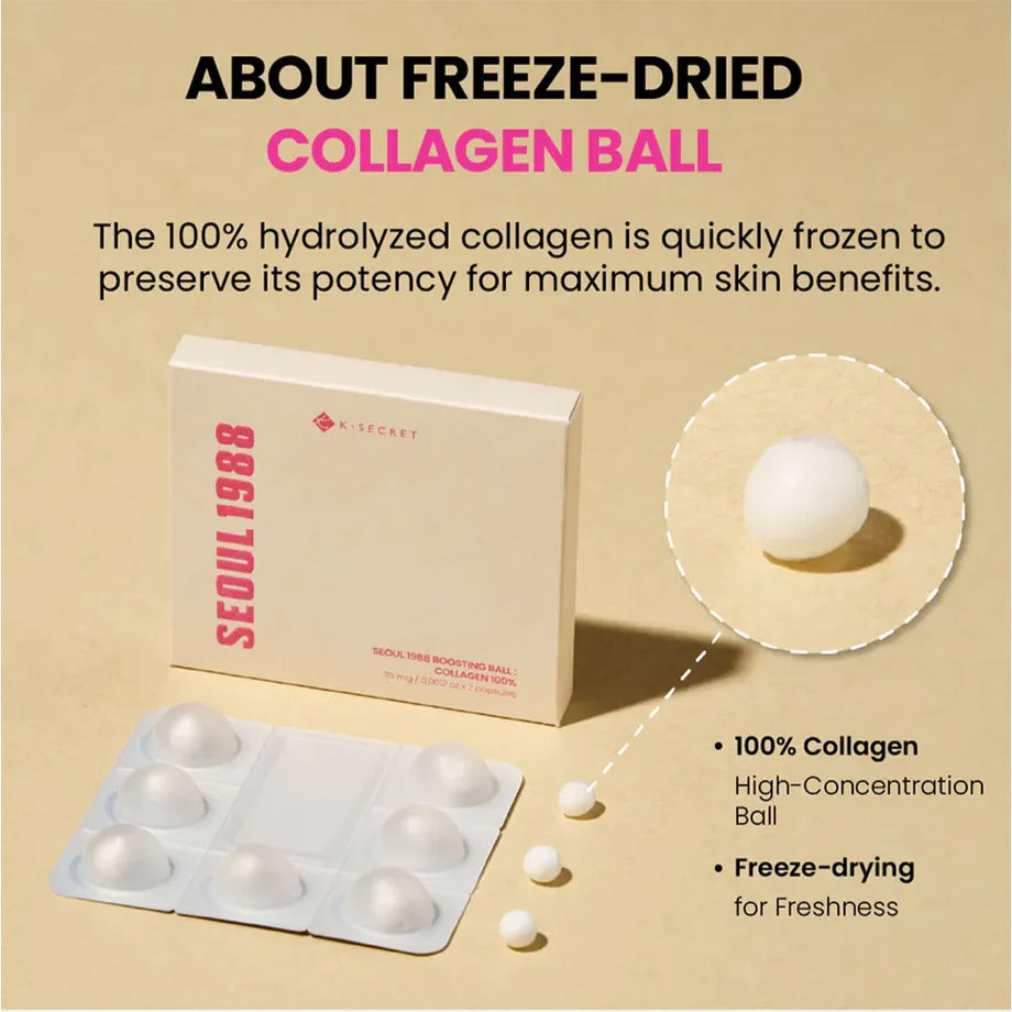 SEOUL 1988 Boosting Ball: 100% Collagen