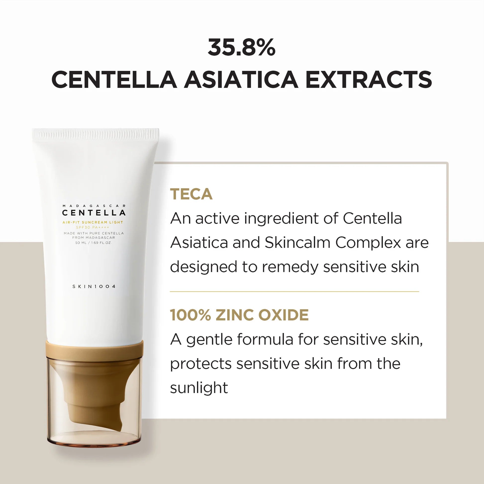 Madagascar Centella Air Fit Suncream Light