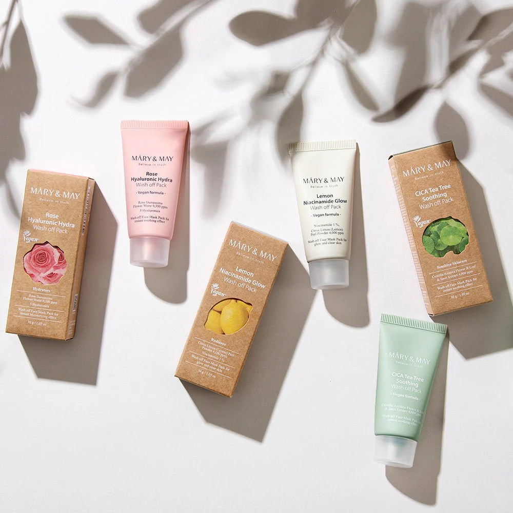 Lemon Niacinamide Glow Wash Off Mask Pack