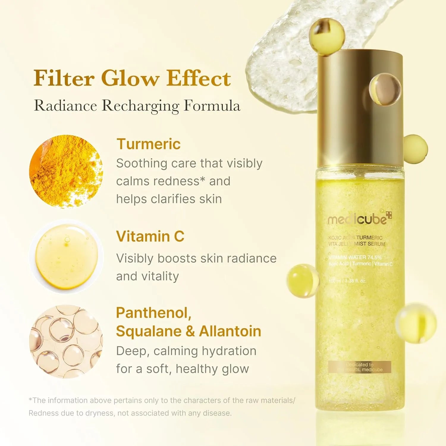 Sérum en brume Vita Jelly au curcuma et à l&