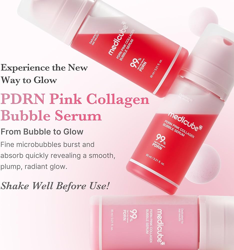PDRN Pink Collagen Bubble Serum