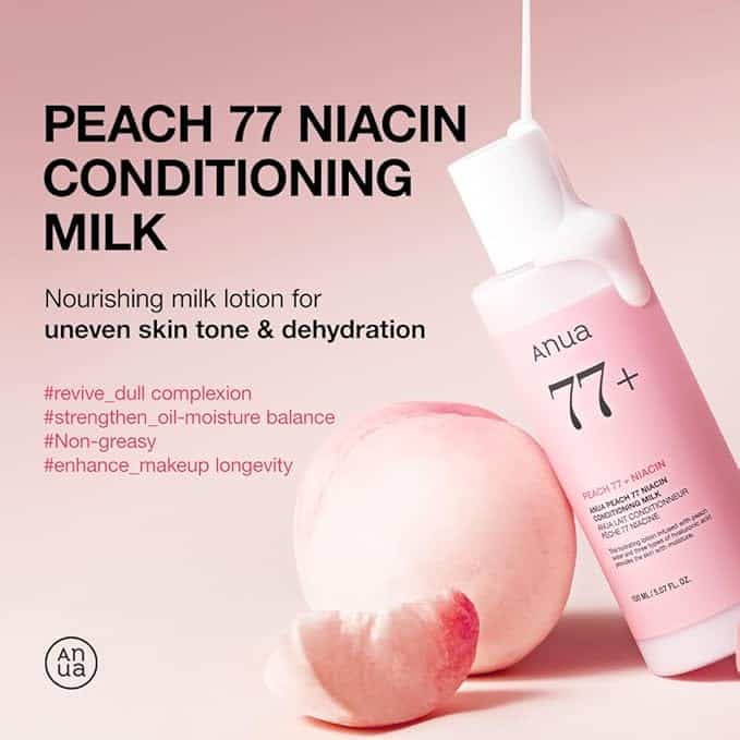 Peach 77 Niacin Conditioning Milk