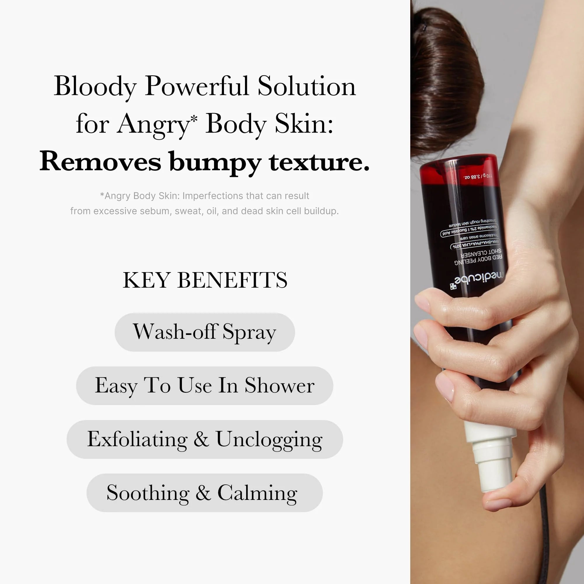 Red Acne Body Peeling Shot