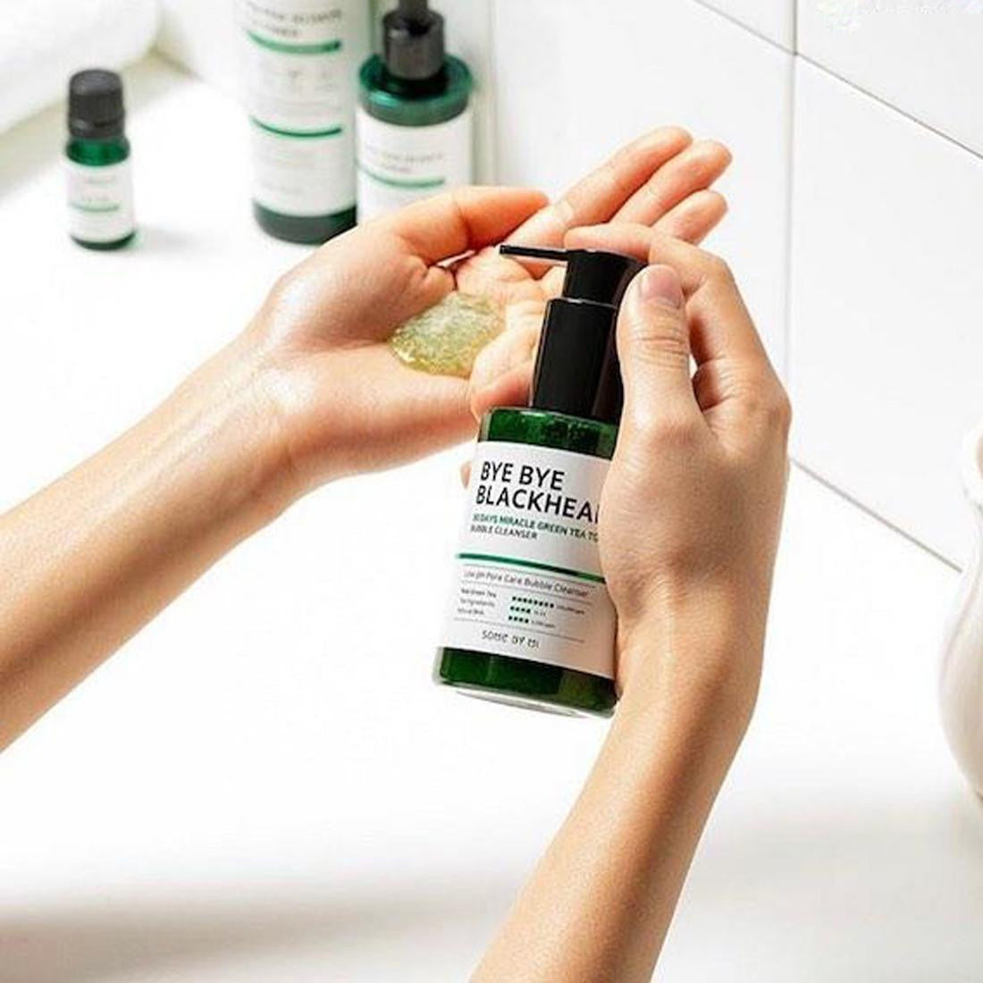 Bye Bye Blackhead 30 Days Miracle Green Tea Tox Bubble Cleanser