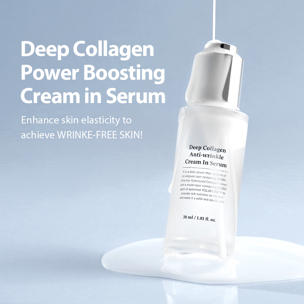 Deep Collagen Anti-wrinkle Power Boosting Cream In Serum
