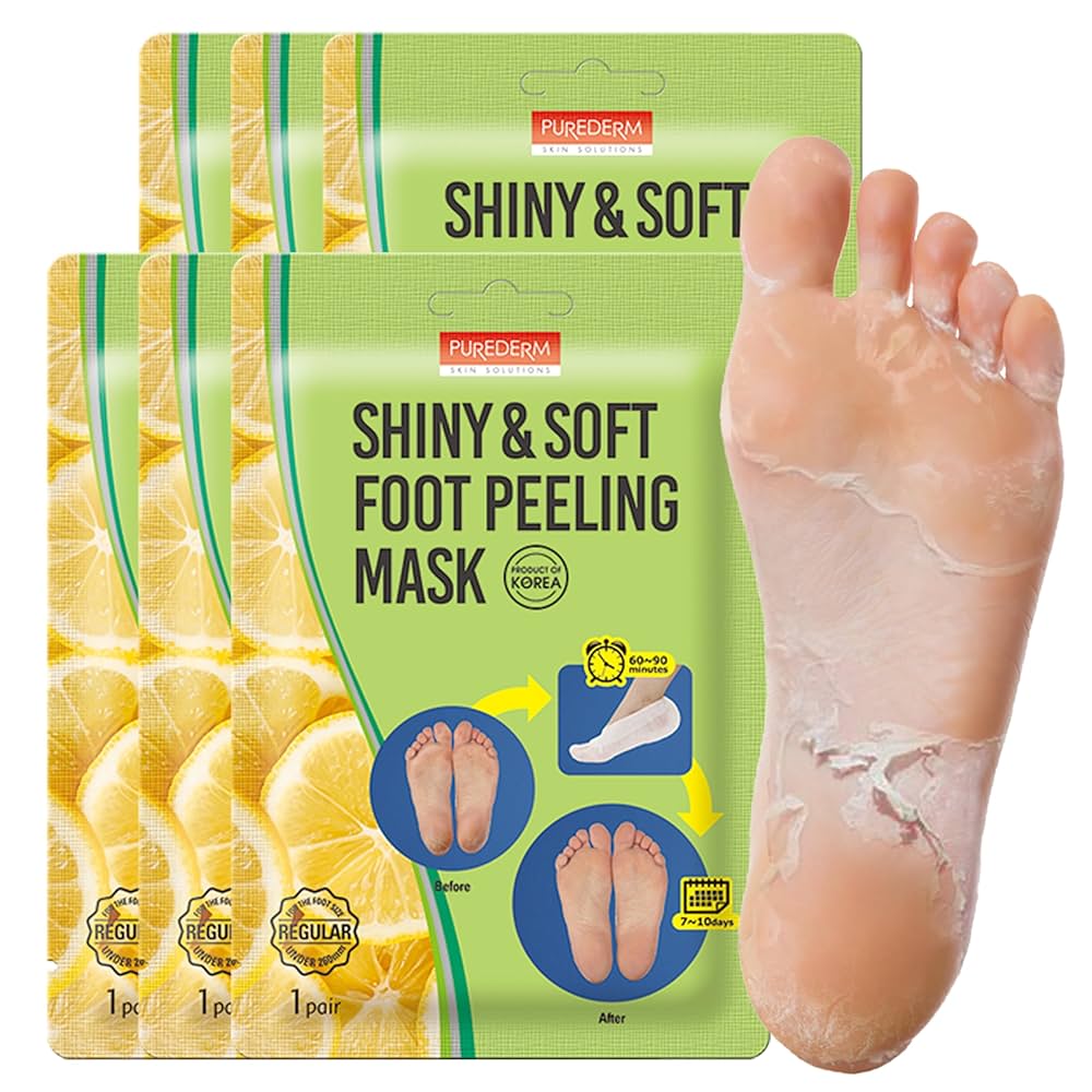 Shiny & Soft Foot Peeling Mask