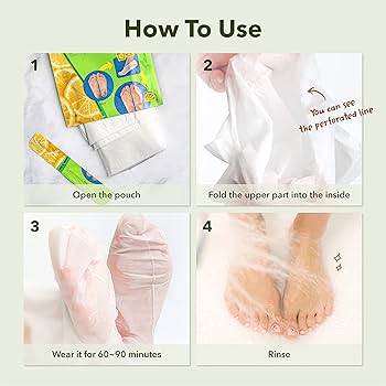 Shiny & Soft Foot Peeling Mask