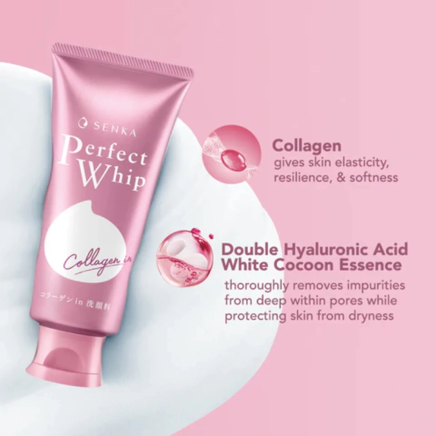 Senka Perfect Whip Collagen In Face Foam