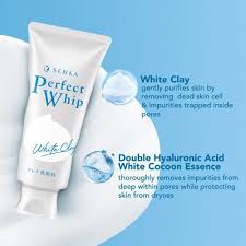 Senka Perfect Whip White Clay Face Foam