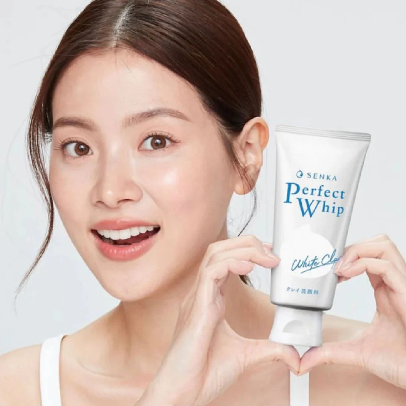 Senka Perfect Whip White Clay Face Foam